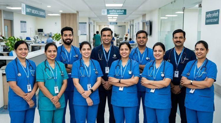 Qualified Male and Female Nurses