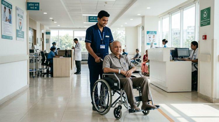 Hospital and Home Ward Boy